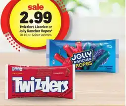 Meijer Twizzlers Licorice or Jolly Rancher Ropes offer