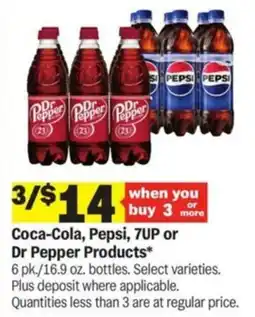 Meijer Coca-Cola, Pepsi, 7UP or Dr Pepper offer