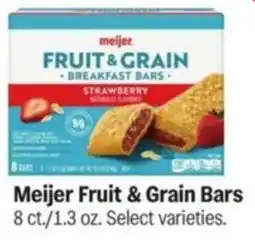 Meijer Meijer Fruit & Grain Bars offer
