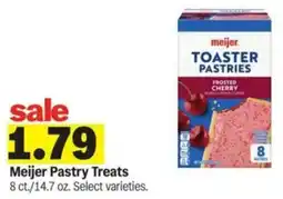 Meijer Meijer Pastry Treats offer