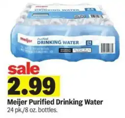 Meijer Meijer Purified Drinking Water offer
