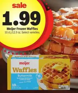 Meijer Meijer Frozen Waffles offer
