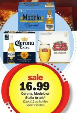 Meijer Corona, Modelo or Stella Artois offer