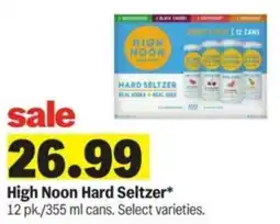 Meijer High Noon Hard Seltzer offer