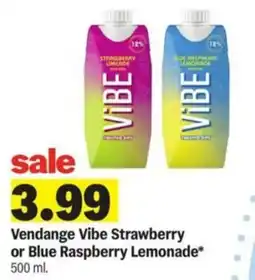 Meijer Vendange Vibe Strawberry or Blue Raspberry Lemonade offer