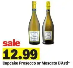 Meijer Cupcake Prosecco or Moscato D'Asti offer