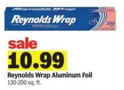 Meijer Reynolds Wrap Aluminum Foil offer