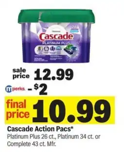 Meijer Cascade Action Pacs offer