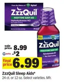 Meijer ZzzQuil Sleep Aids offer