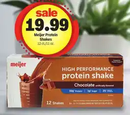 Meijer Meijer Protein Shakes offer