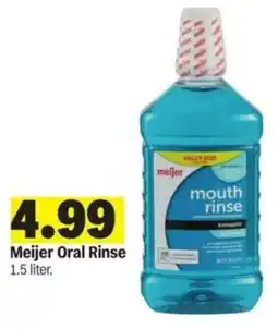 Meijer Meijer Oral Rinse offer