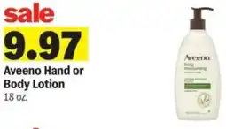 Aveeno Hand or Body Lotion