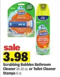 Meijer Scrubbing Bubbles Bathroom Cleaners offer