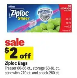 Meijer Ziploc Bags offer