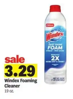 Meijer Windex Foaming Cleaner offer