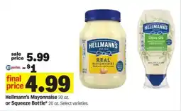 Meijer Hellmann's Mayonnaise offer