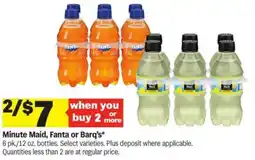 Meijer Minute Maid, Fanta or Barq's offer