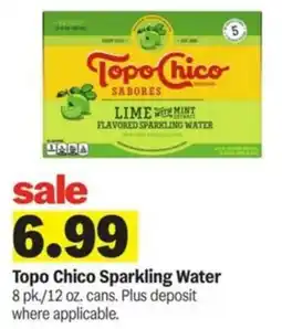 Meijer Topo chico sparkling water offer