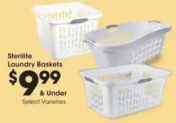 Kroger Sterilite Laundry Baskets offer