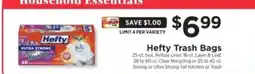 ShopRite Hefty Trash Bags offer