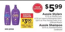 ShopRite Aussie Stylers or Shampoo offer