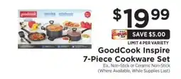 ShopRite GoodCook Inspire 7-Piece Cookware Set offer
