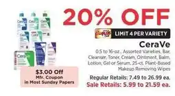 ShopRite CeraVé offer