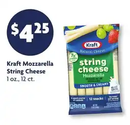Family Dollar Kraft Mozzarella String Cheese offer