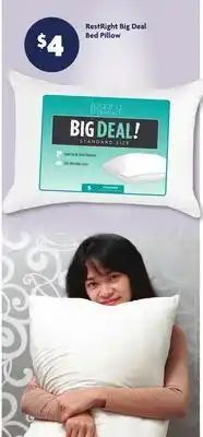 Family Dollar RestRight Big Deal Bed Pillow offer