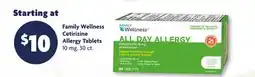 Family Dollar Family Wellness Cetirizine Allergy Tablets offer