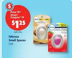 Family Dollar Febreze Small Spaces offer