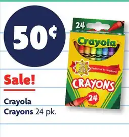 Family Dollar Crayola Crayons offer