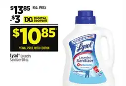 Dollar General Lysol Laundry Sanitizer offer