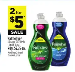 Dollar General Palmolive Ultra or OXY Dish Liquid offer