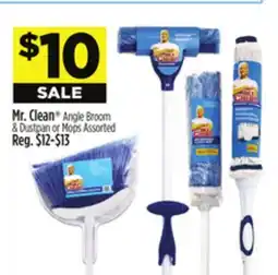 Dollar General Mr. Clean Angle Broom & Dustpan or Mops offer