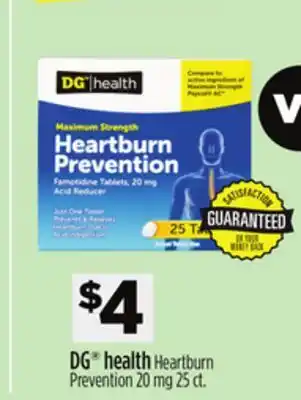 Dollar General DG health Heartburn Prevention offer