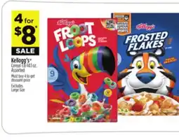 Dollar General Kellogg's Cereal offer