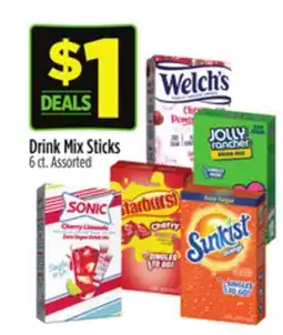Dollar General Drink Mix Sticks offer