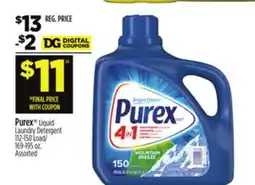 Dollar General Purex Liquid Laundry Detergent offer