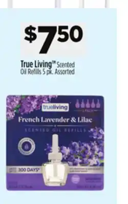 Dollar General True Living Scented Oil Refills offer