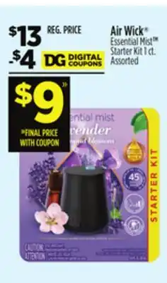 Dollar General Air Wick Essential Mist Starter Kit offer