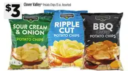 Dollar General Clover Valley Potato Chips offer
