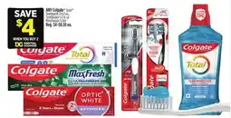 Dollar General Colgate Total Toothpaste 3-6.3 oz., Toothbrush 1-2 ct. or Mouthwash 1 Liter offer