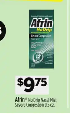 Dollar General Afrin No Drip Nasal Mist Severe Congestion offer