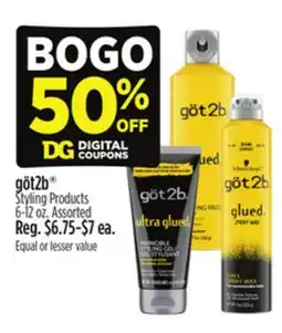 Dollar General göt2b Styling Products offer