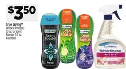 Dollar General True Living Wrinkle Releaser 33 oz. or Scent Booster 9.7 oz offer