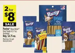 Dollar General Purina Busy Bone Dog Treats offer