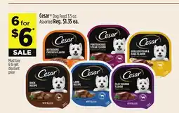 Dollar General Cesar Dog Food offer