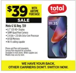 Dollar General Moto G 5G offer