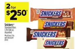 Dollar General Snickers Standard Bars offer